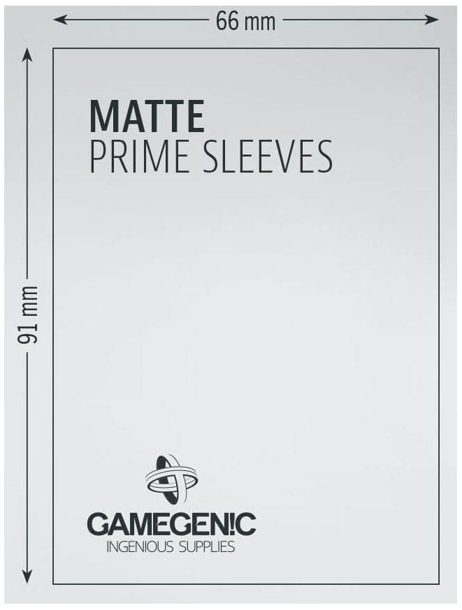 Gamegenic | Matte Prime Card Sleeves | Purple (66 x 91mm) - 100ct