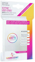 Gamegenic | Board Game Sleeves | Matte | Scythe/Lost Cities Size (72 x 112mm) - 60ct