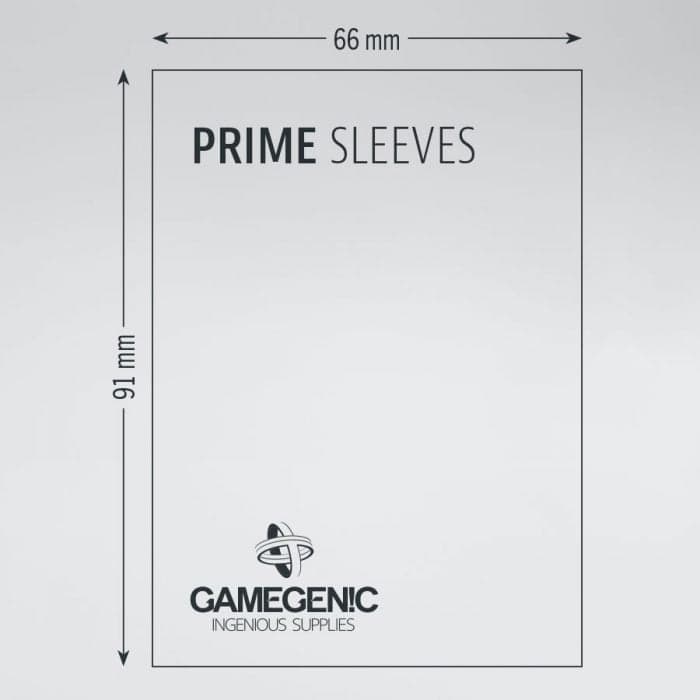 Gamegenic | Double Sleeving Pack | Inner & Black Prime | Standard Size (64x89mm/66x91mm) - 2x 100ct