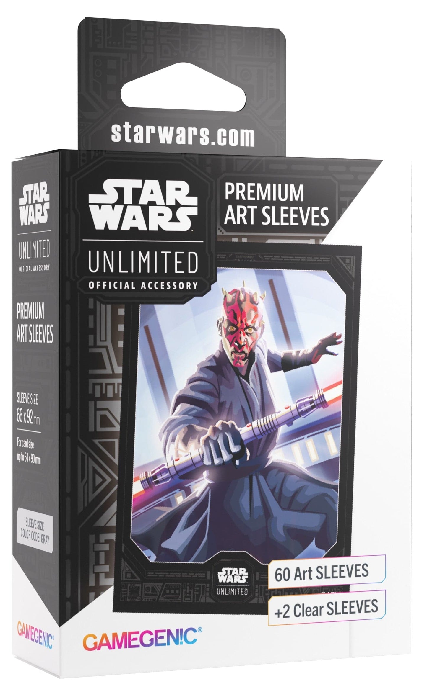 Star Wars: Unlimited | Premium Art Sleeves - Darth Maul