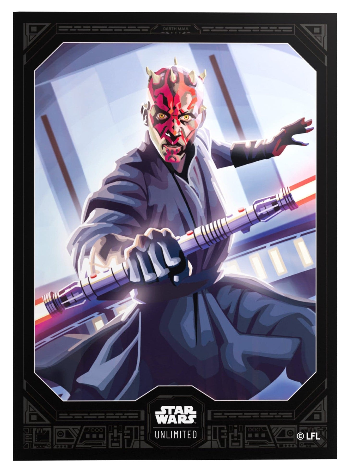 Star Wars: Unlimited | Premium Art Sleeves - Darth Maul