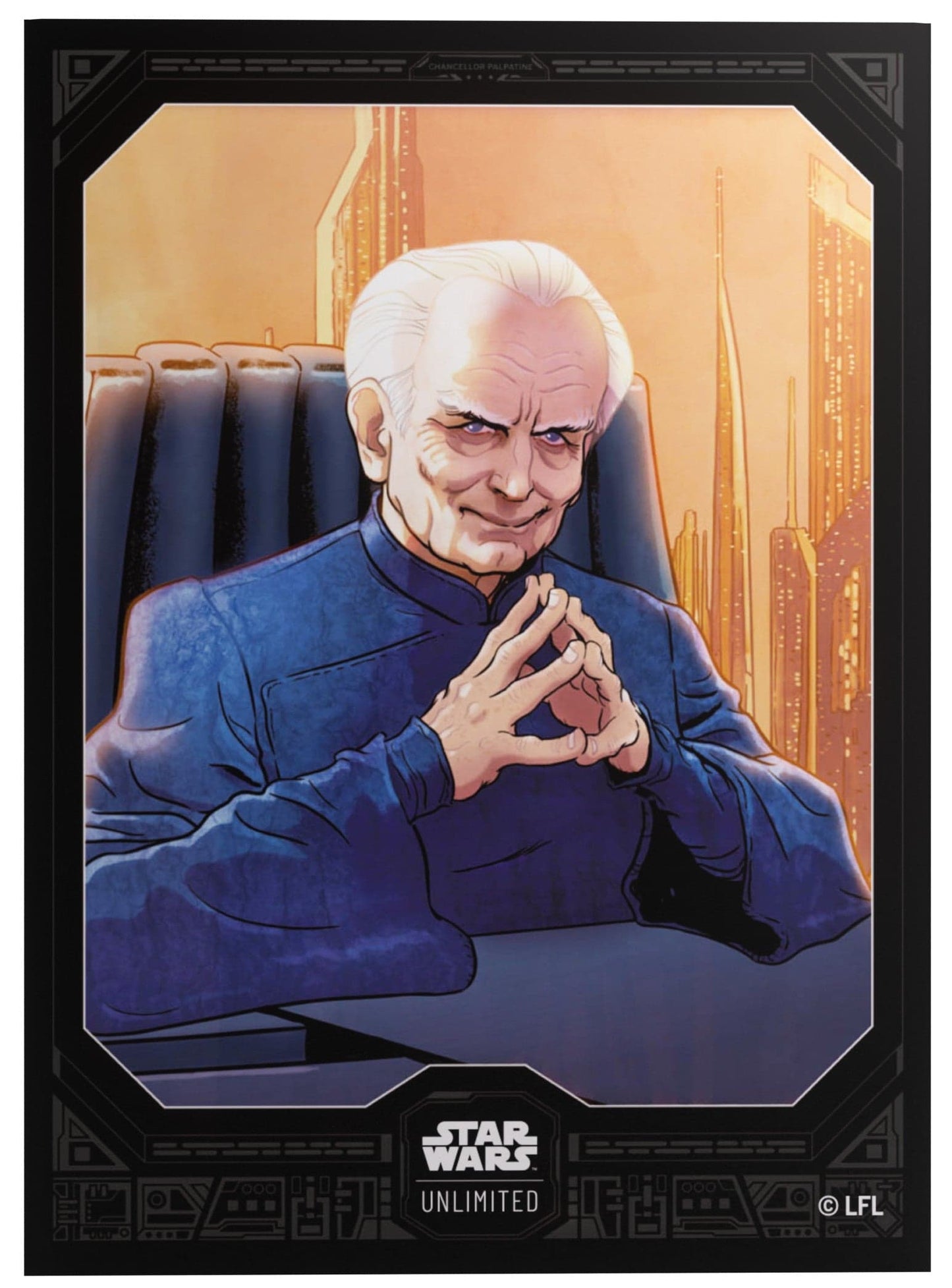 Star Wars: Unlimited | Premium Art Sleeves - Chancellor Palpatine
