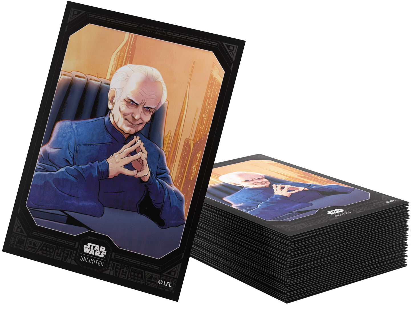 Star Wars: Unlimited | Premium Art Sleeves - Chancellor Palpatine