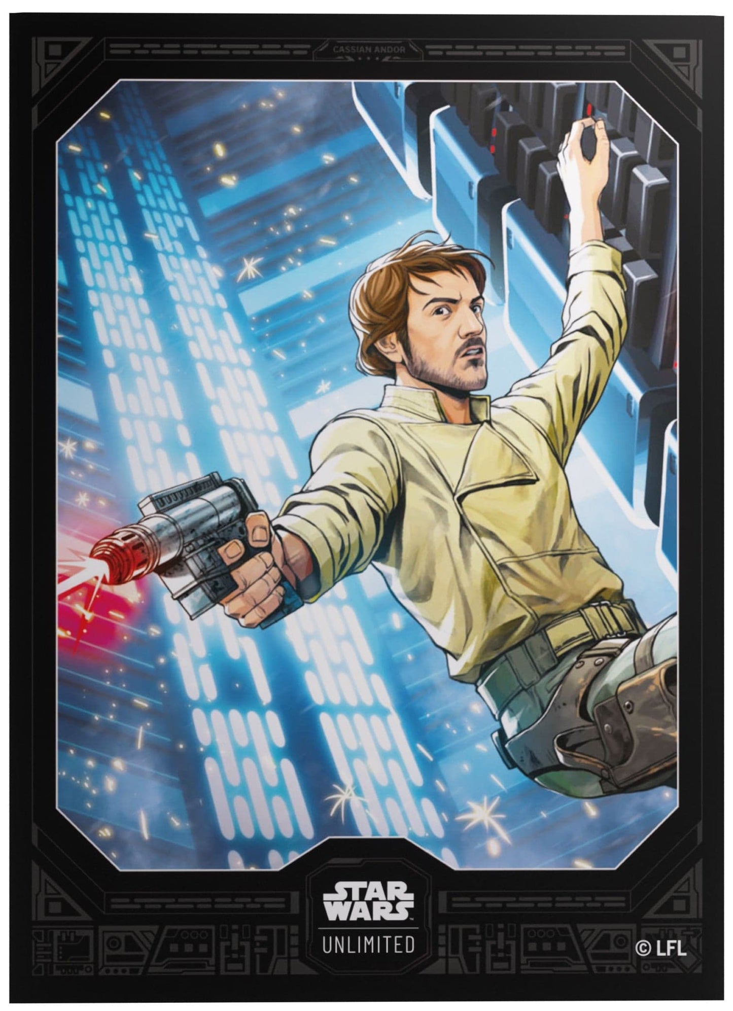 Star Wars: Unlimited | Premium Art Sleeves - Cassian Andor