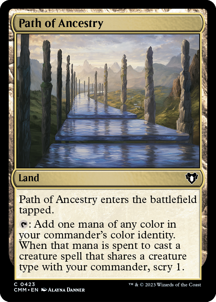 Path of Ancestry [Commander Masters] Foil