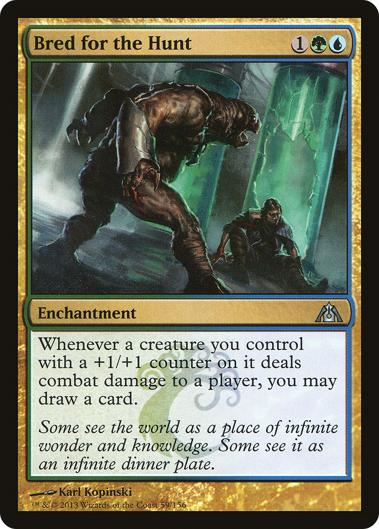 Bred for the Hunt [Dragon's Maze] Foil
