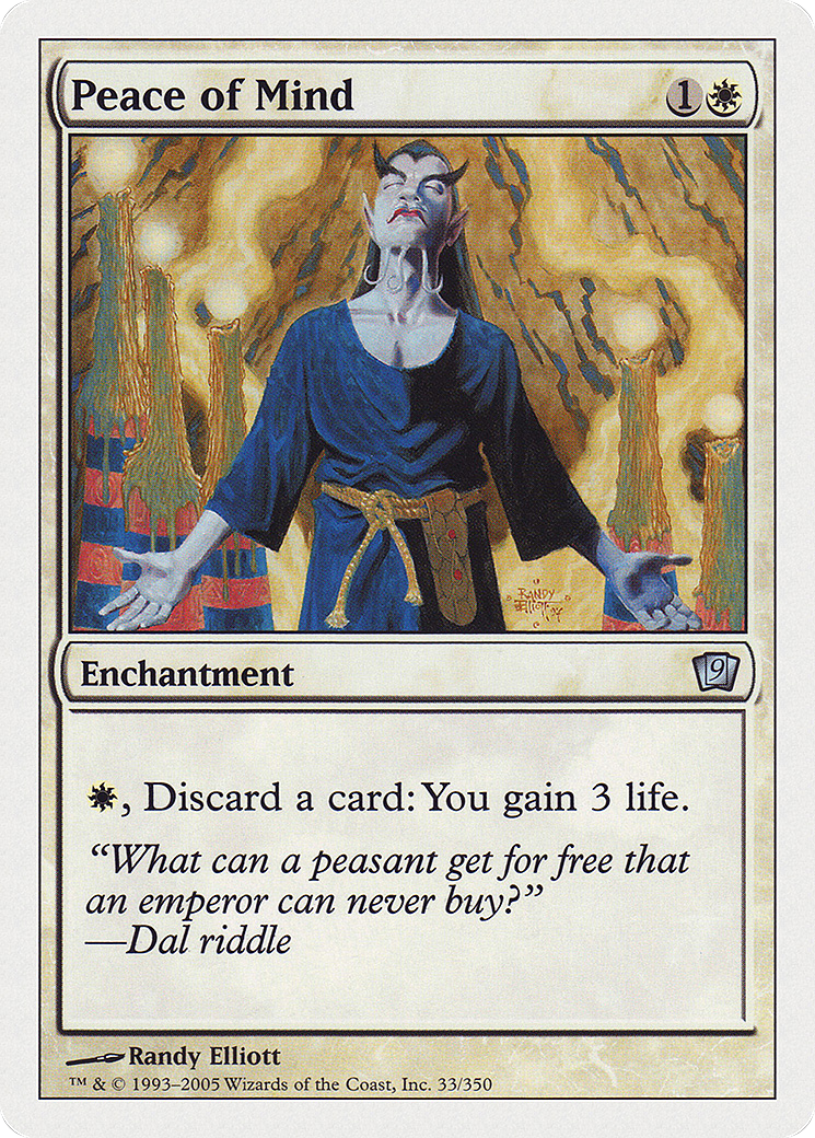 Peace of Mind [Ninth Edition] Foil