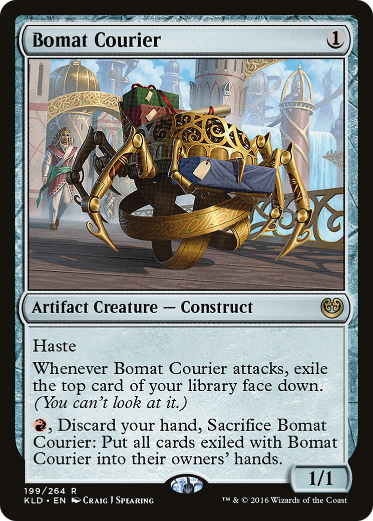 Bomat Courier [Kaladesh] Foil