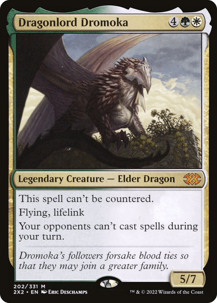 Dragonlord Dromoka [Double Masters 2022] Foil