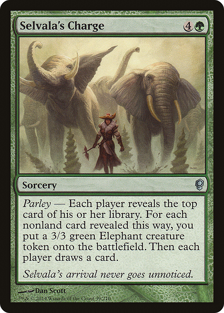 Selvala's Charge [Conspiracy] Foil