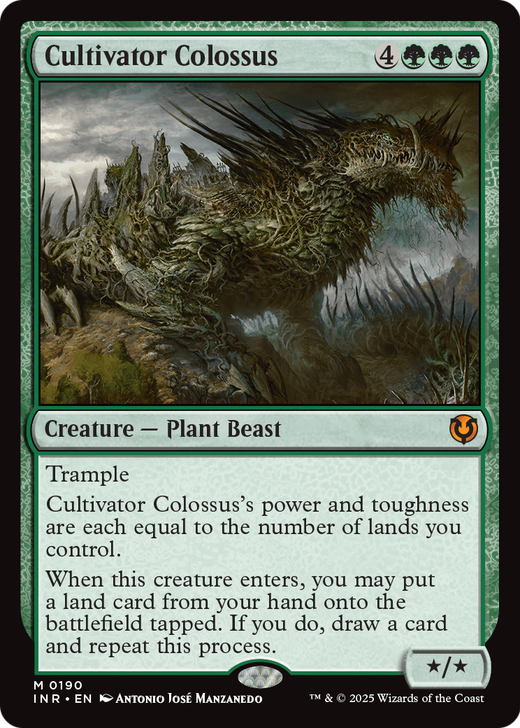 Cultivator Colossus (190) [Innistrad Remastered]  Foil