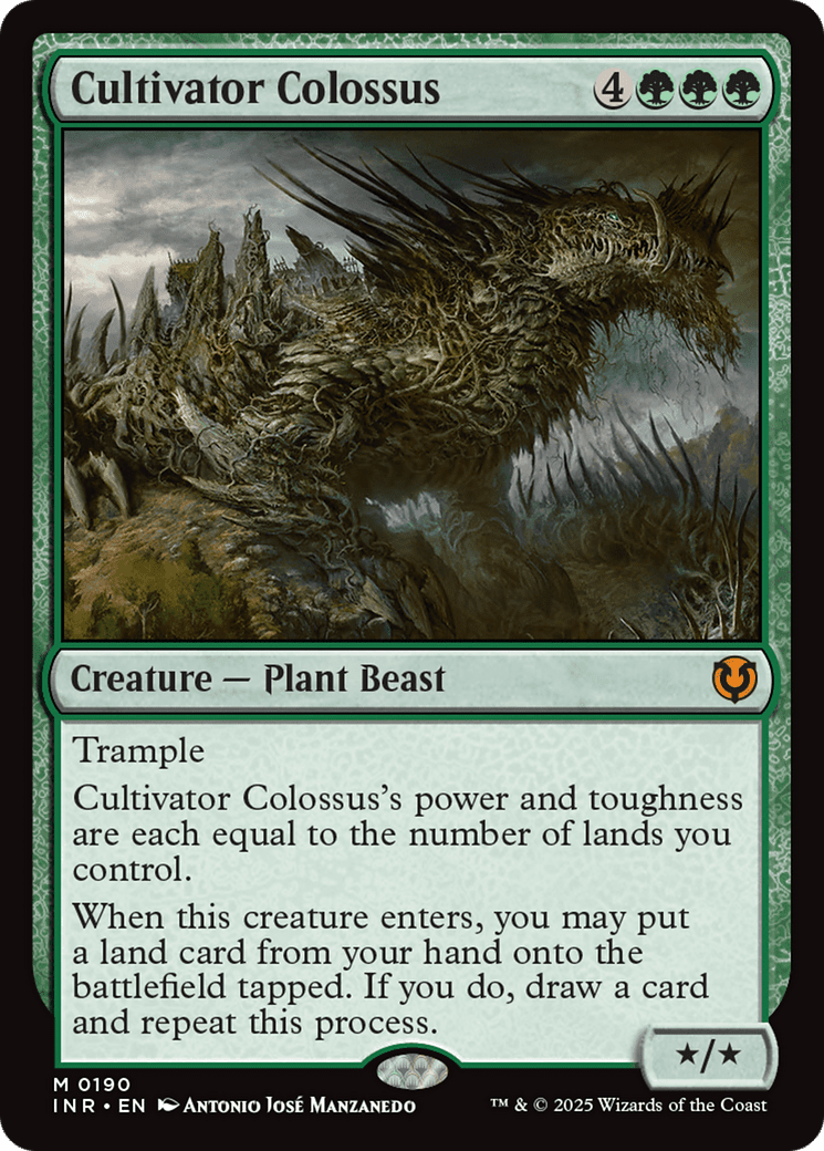 Cultivator Colossus (-190) [Innistrad Remastered]