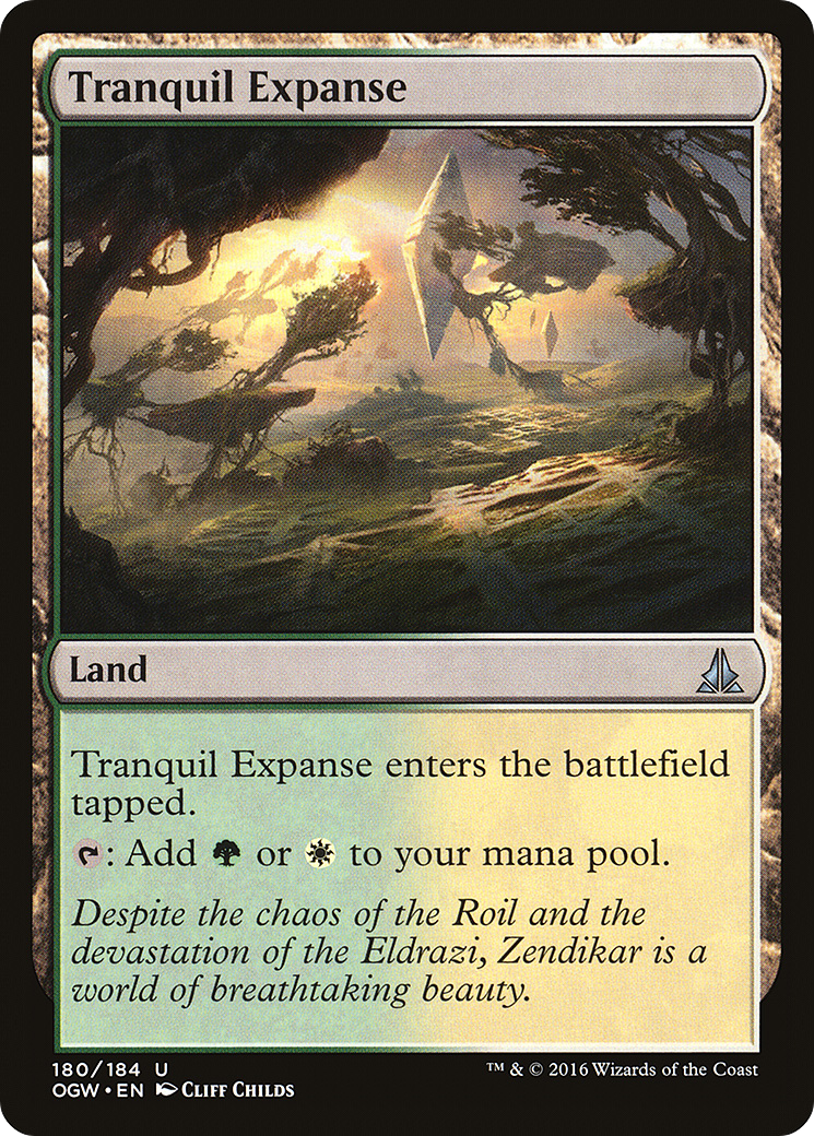 Tranquil Expanse [Oath of the Gatewatch] Foil
