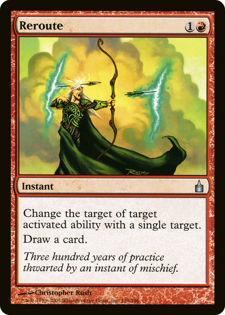 Reroute [Ravnica: City of Guilds] Foil