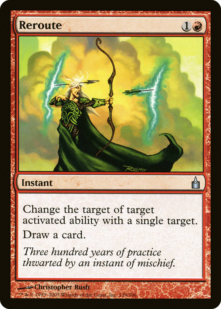 Reroute [Ravnica: City of Guilds] Foil