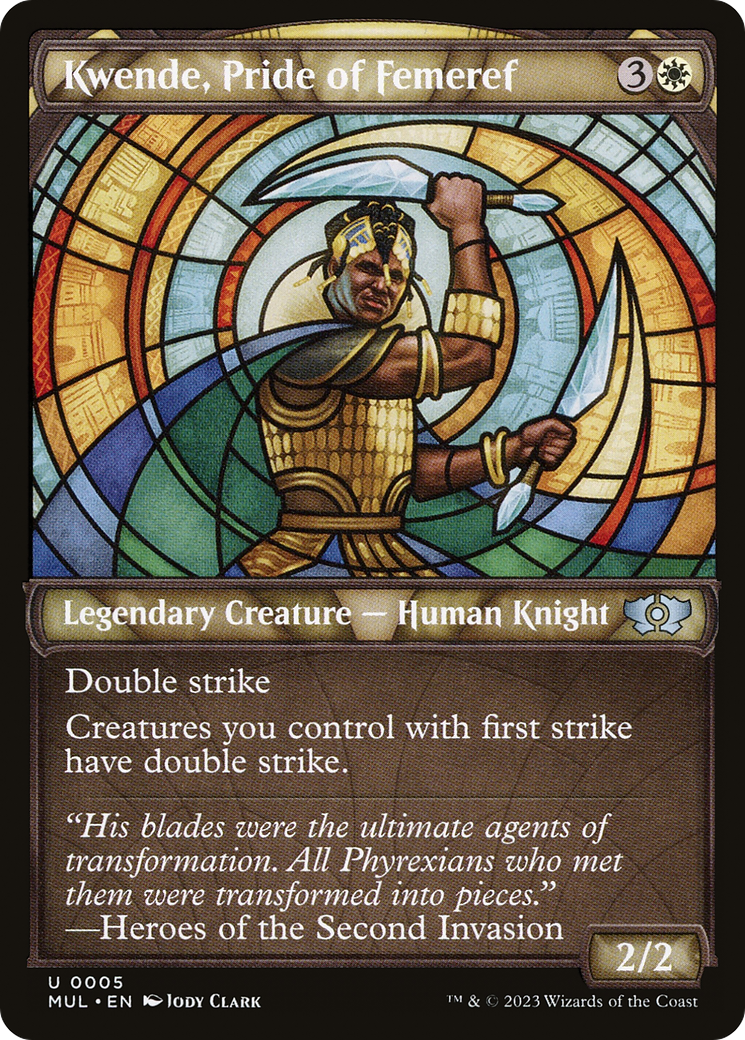 Kwende, Pride of Femeref [Multiverse Legends] Foil