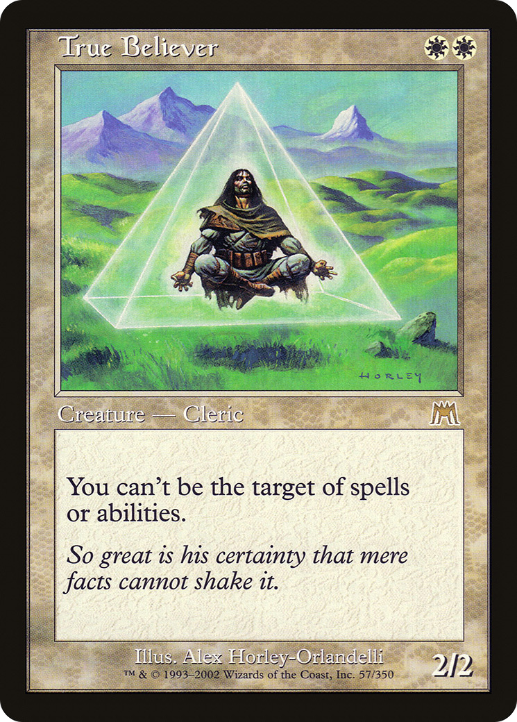 True Believer [Onslaught] Foil