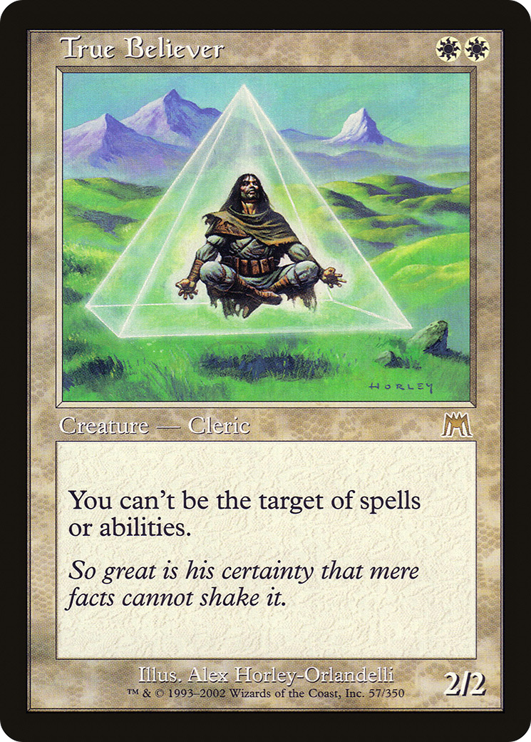 True Believer [Onslaught] Foil