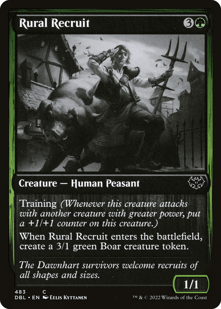 Rural Recruit [Innistrad: Double Feature]