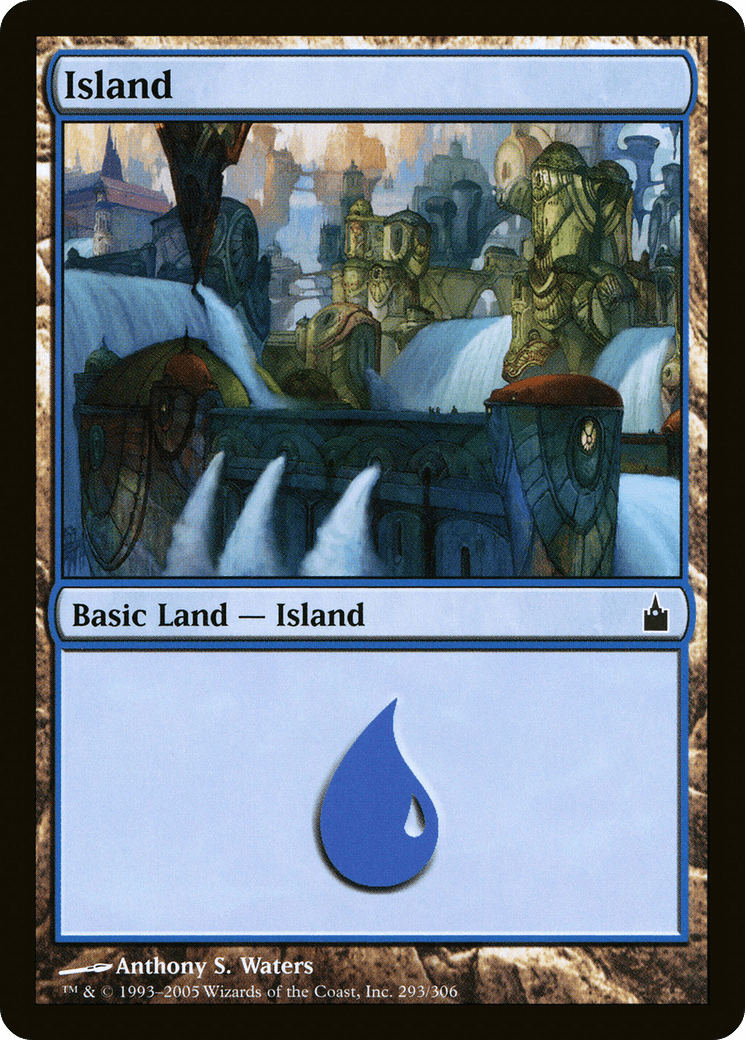 Island (293) [Ravnica: City of Guilds] Foil