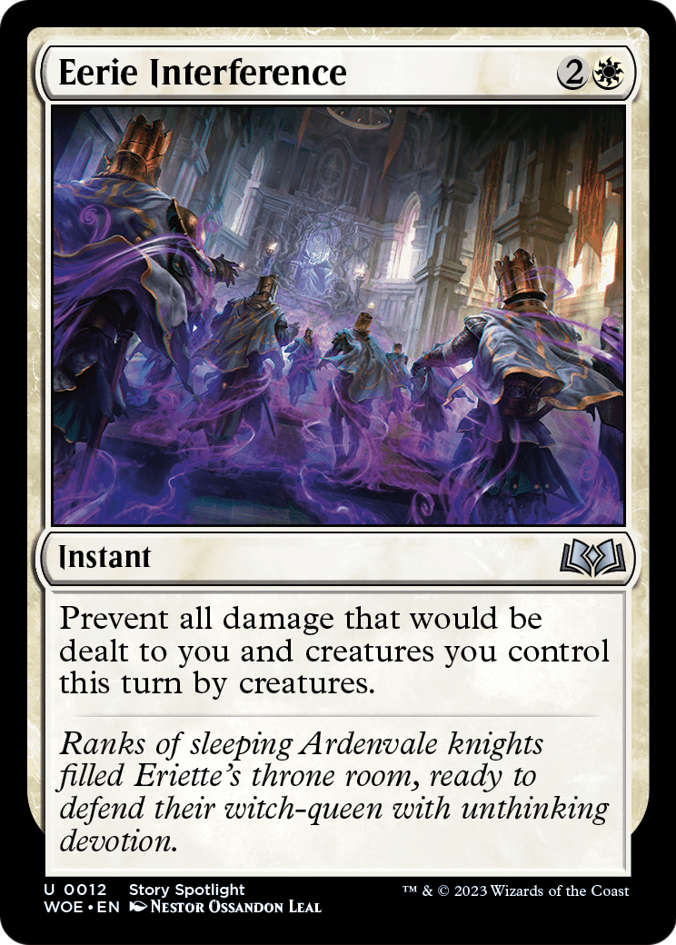 Eerie Interference [Wilds of Eldraine] Foil