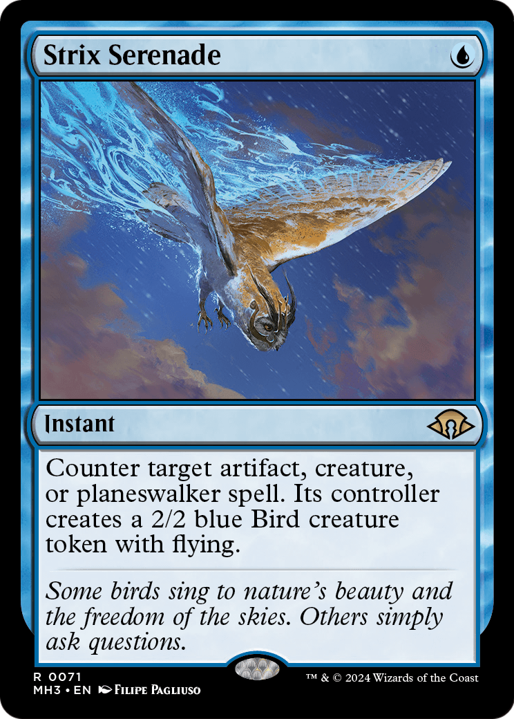 Strix Serenade [Modern Horizons 3] Foil