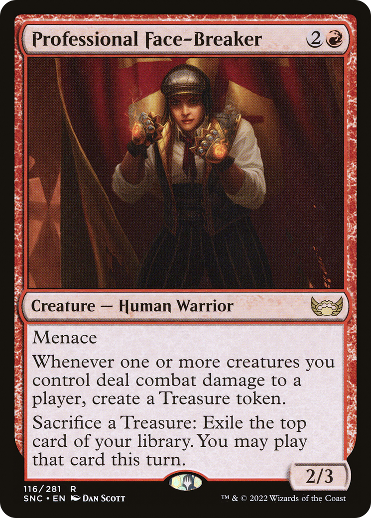 Professional Face-Breaker [Streets of New Capenna] Foil