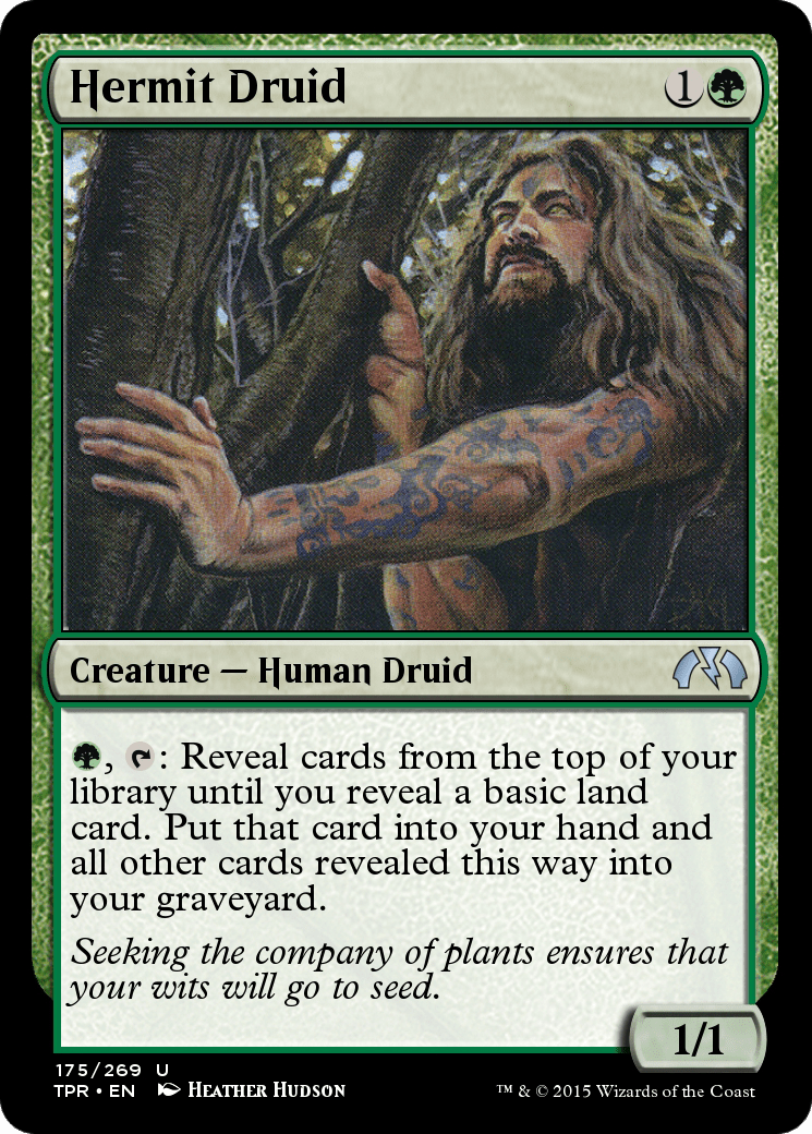 Hermit Druid (TPR-175) - Tempest Remastered Foil