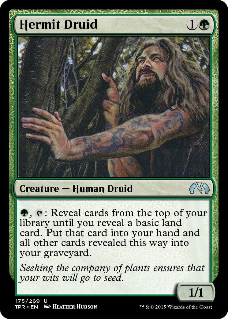 Hermit Druid (TPR-175) - Tempest Remastered Foil