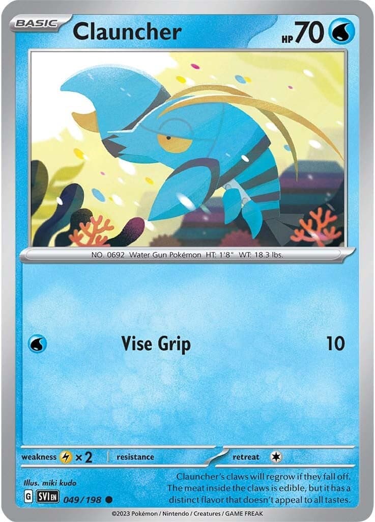 Clauncher 049/198 - SV01 Scarlet & Violet Base Set Reverse Holofoil