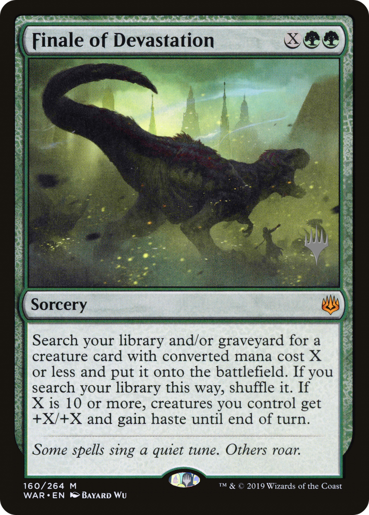 Finale of Devastation (Promo Pack) [War of the Spark Promos] Foil