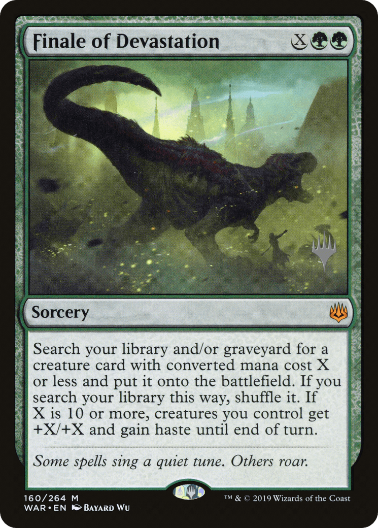 Finale of Devastation (Promo Pack) [War of the Spark Promos] Foil