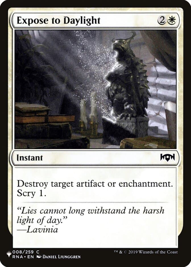 Expose to Daylight |  (RNA-8) [The List]