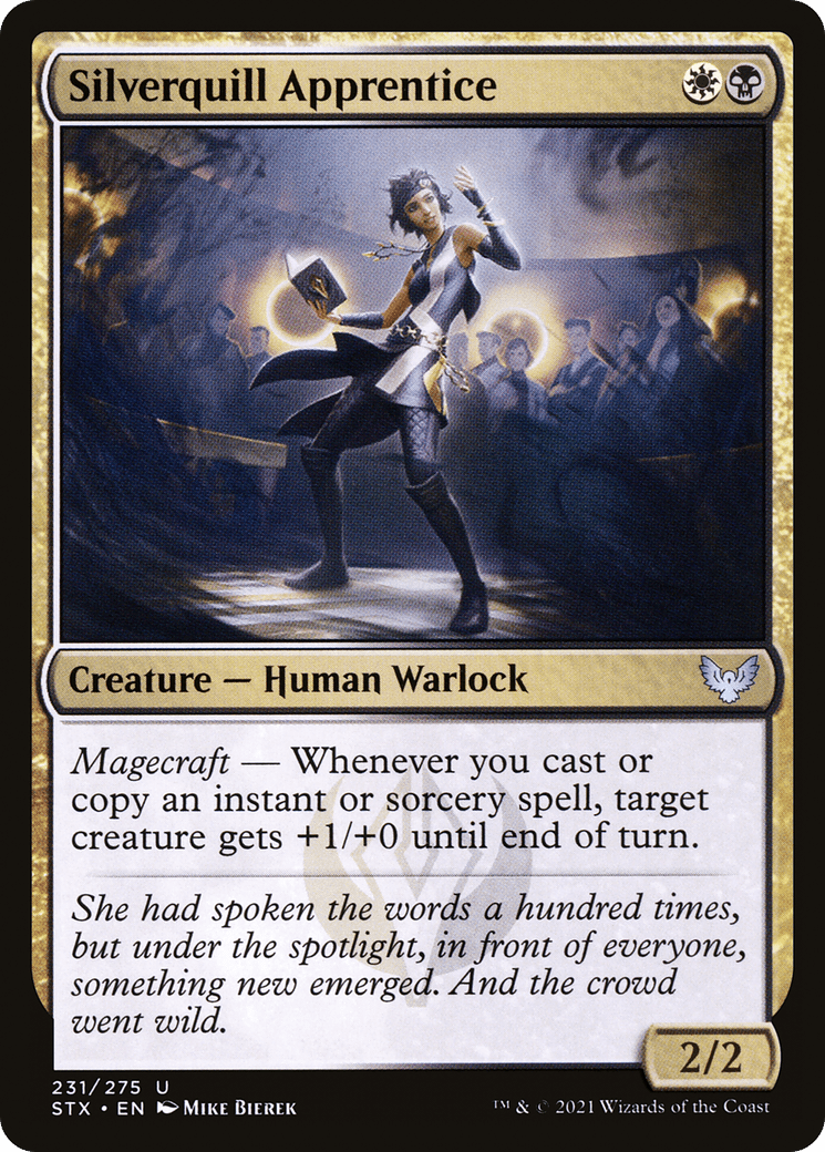 Silverquill Apprentice [Strixhaven: School of Mages] Foil