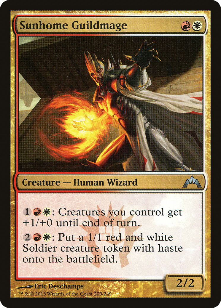 Sunhome Guildmage [Gatecrash] Foil