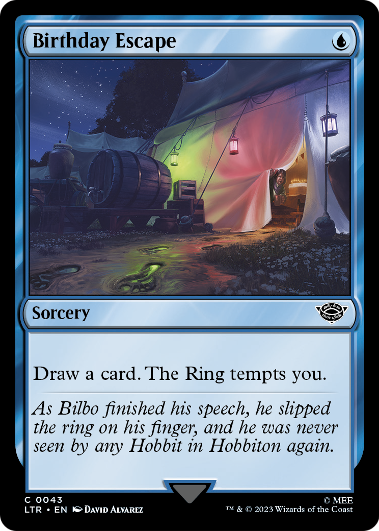 Birthday Escape [The Lord of the Rings: Tales of Middle-Earth] Foil