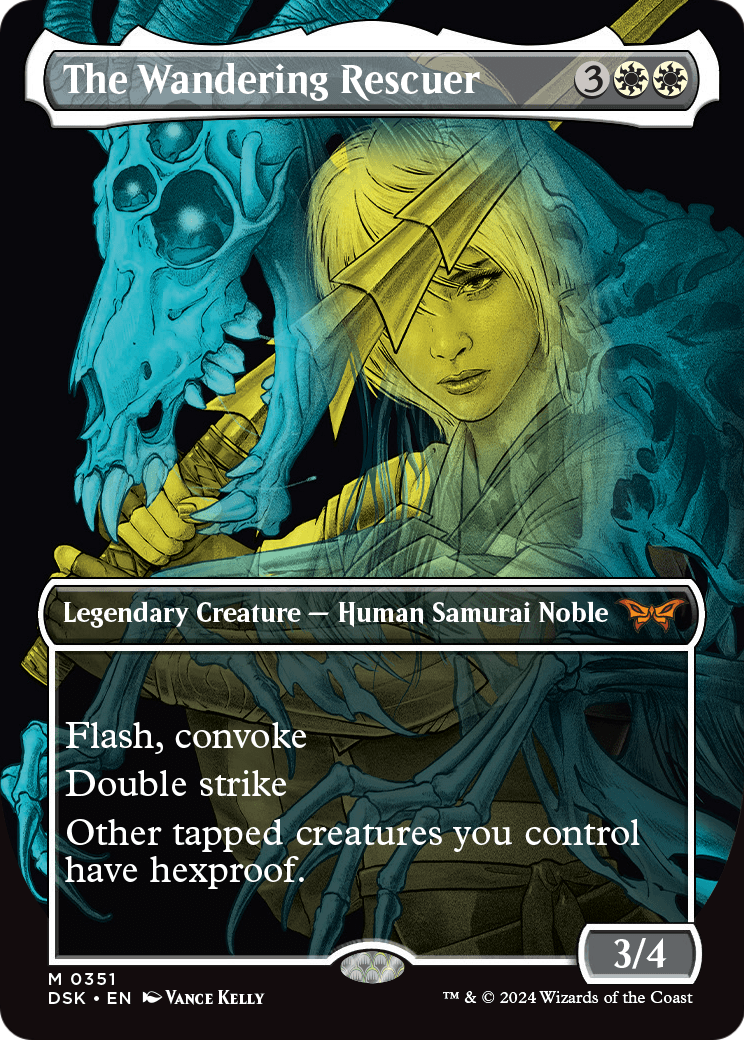 The Wandering Rescuer (Showcase) [Duskmourn: House of Horror] Foil