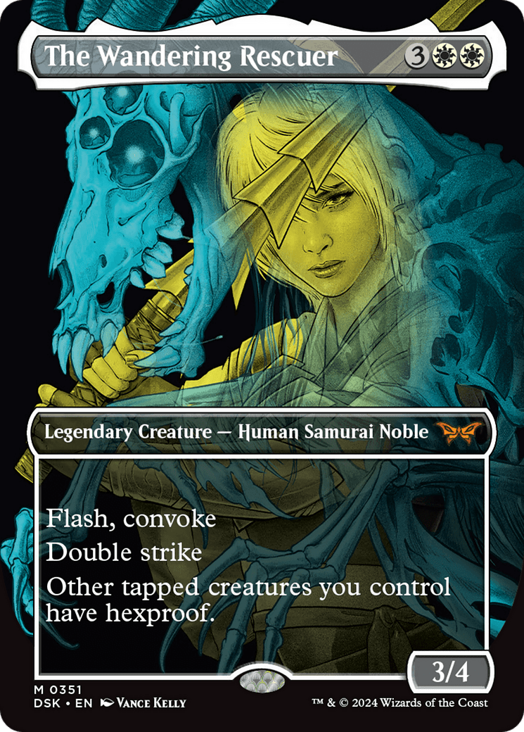 The Wandering Rescuer (Showcase) [Duskmourn: House of Horror] Foil