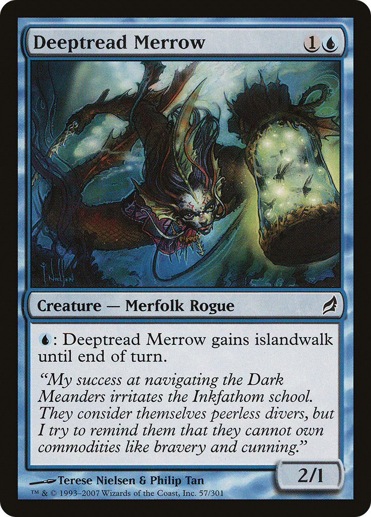 Deeptread Merrow [Lorwyn] Foil