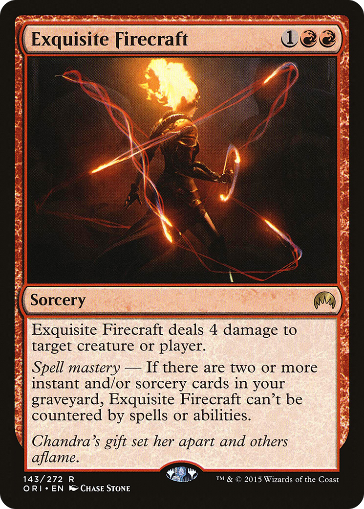 Exquisite Firecraft [Magic Origins] Foil