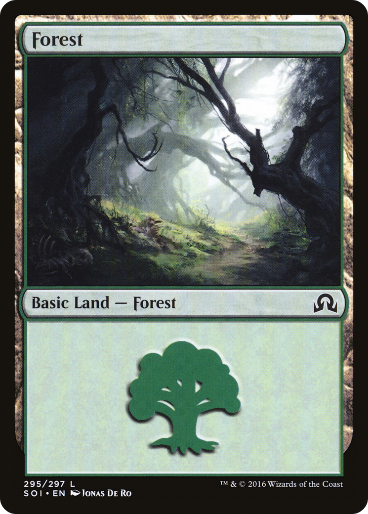 Forest (295) [Shadows over Innistrad] Foil
