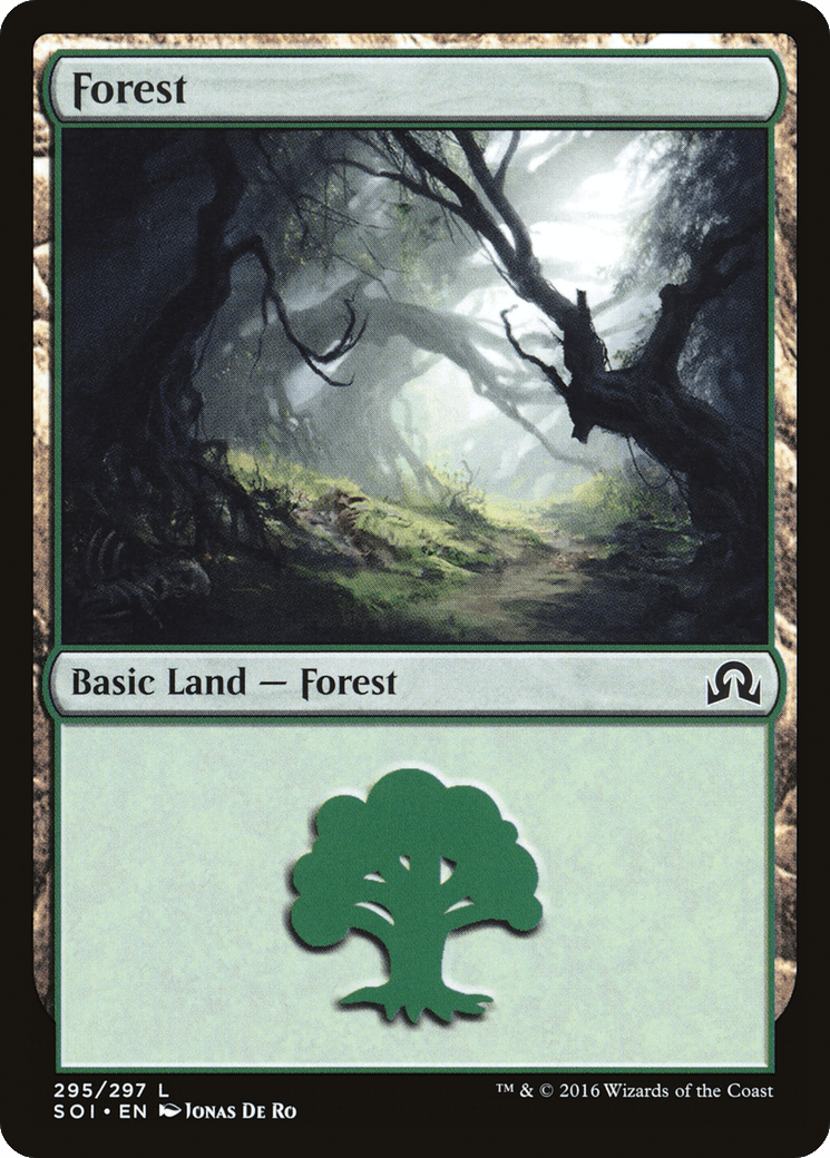 Forest (295) [Shadows over Innistrad] Foil