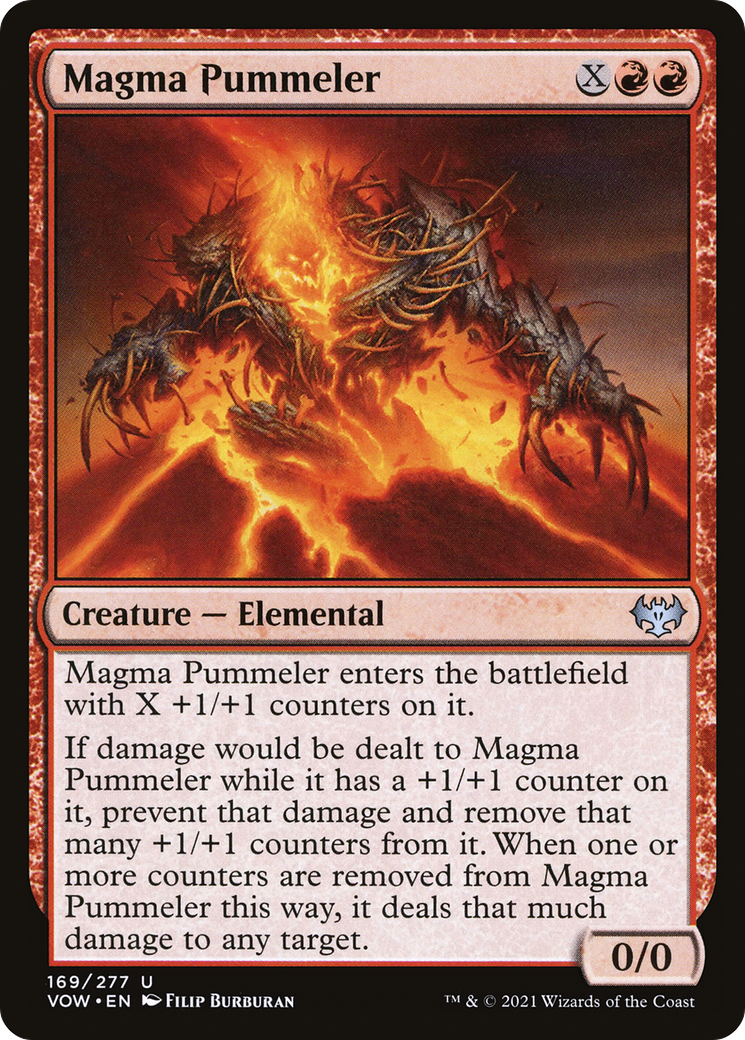 Magma Pummeler [Innistrad: Crimson Vow] Foil