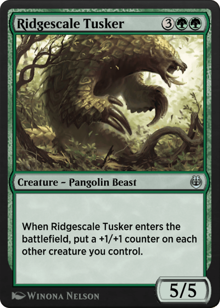 Ridgescale Tusker (KLR-177) - Kaladesh Remastered