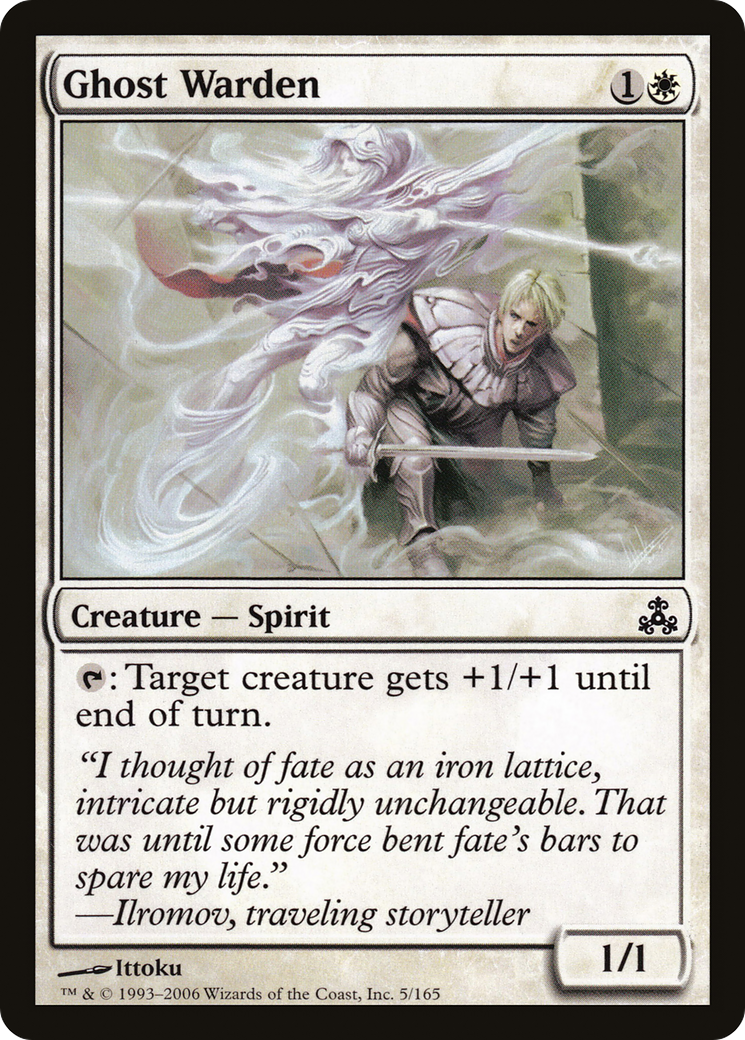 Ghost Warden [Guildpact] Foil