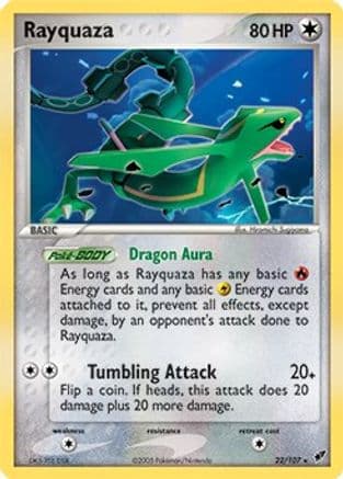 Rayquaza 22/107 - Deck Exclusives Holofoil