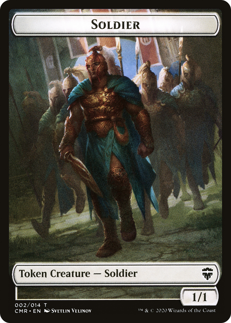 Soldier (TCMR-002) - Commander Legends Tokens Foil