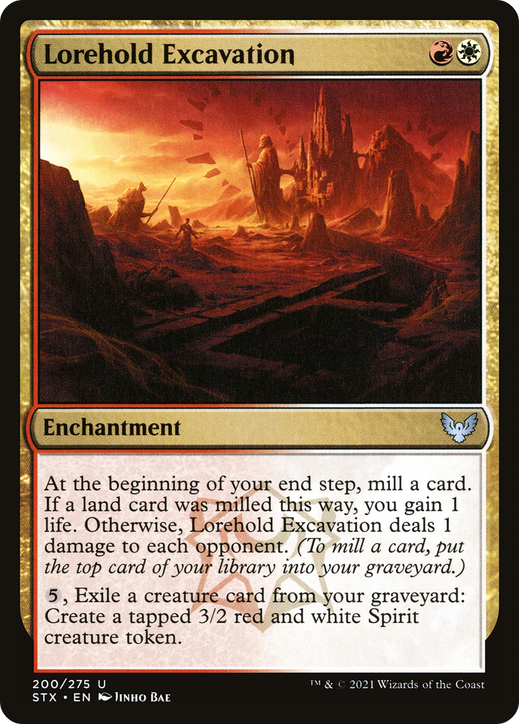 Lorehold Excavation [Strixhaven: School of Mages] Foil