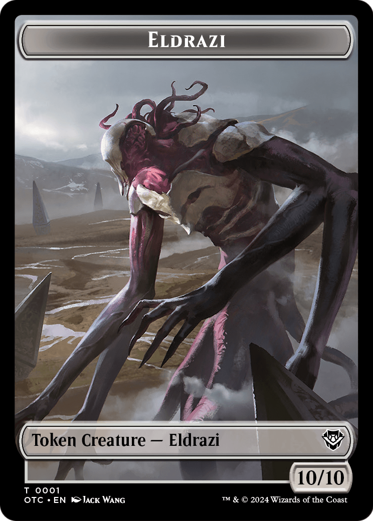 Eldrazi (TOTC-001) - Outlaws of Thunder Junction Commander Tokens