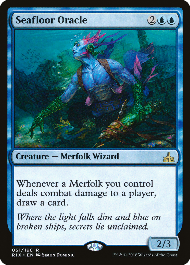 Seafloor Oracle [Rivals of Ixalan] Foil